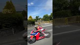 200 MPH  Isle of Man TT  Ballagarey [upl. by Grounds]