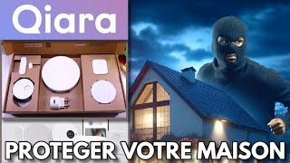 🔒 Qiara lalarme connectée made in France ultrasimple à installer 🏡 [upl. by Westphal]