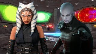 Ahsoka Tano vs Asajj Ventress  Ai Battle [upl. by Marba]