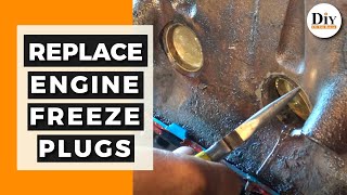 How to Replace Freeze Plugs  Freeze Plug Installation Tool [upl. by Enihpets]