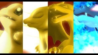 Pokemon X Digimon  Charmander Evolution [upl. by Trenton]