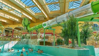 Green Kick Water Slide at AquaMagis [upl. by Ataymik980]