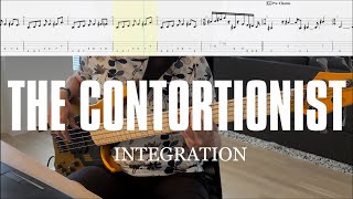 The Contortionist  Integration Bass Cover  Play Along Tab [upl. by Grosberg938]