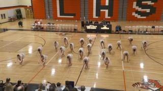 Libertyville Varsity Dance Team  20170117 [upl. by Arriaes]