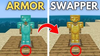 How To Make Armor Stand Swapper in Minecraft Easy [upl. by Fidelia]