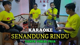 SENANDUNG RINDU  DAG DIG DUG  KARAOKE DUET TANPA VOKAL PRIA [upl. by Vitoria]