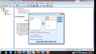 SPSS 25 Correlation Analysis onetailed and twotailed Tests with interpretation in 15 minutes [upl. by Magnusson]