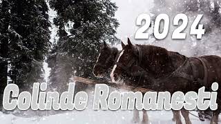 Colaj Colinde Romanesti 2023  2024 ❄️ Mix Cantece si Melodiii pentru Seara de Craciun 2024 [upl. by Terrena351]