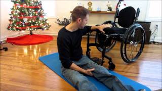 Paraplegic Floor Transfer [upl. by Dagny]