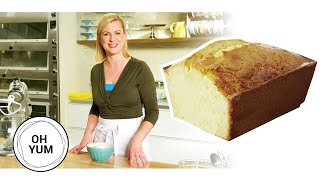 Professional Baker Teaches You How To Make POUND CAKE [upl. by Htir]