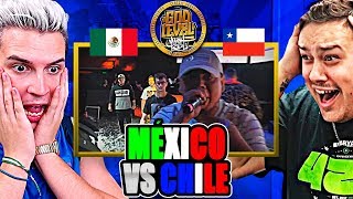 MÉXICO vs CHILE  REACCIÓN a GOD LEVEL CHILE 2019 con ESTRIMO [upl. by Lynette]