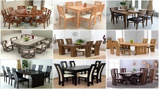 Dining Table 100 Latest Wooden dining table amp chair design  Modern Dining Table Set  2021 [upl. by Anej]