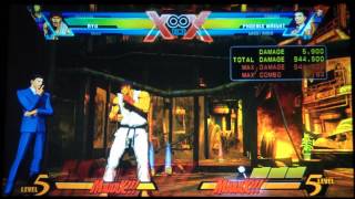 UMVC3 Advanced Ryu Combo BnB Tutorial Pt 3 Step by Step [upl. by Eisenhart273]