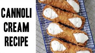 How to Make Cannoli Cream [upl. by Veradia583]