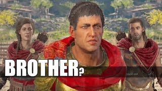 Kassandra amp Alexios Meet Brother Stentor  All Dialogue   Assassin’s Creed Odyssey [upl. by Girardi]