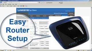 How to Install Your Linksys Wireless Router  How to setup a linksys wireless router [upl. by Annadiane]