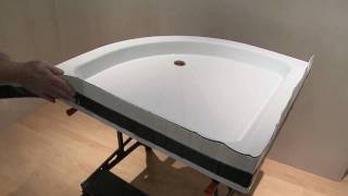 Installing a Shower tray using Bellseal Fix N Seal [upl. by Pelson952]