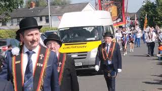 County Antrim Grand Black Chapter Annual Demonstration Ballymena  31st August 2024 [upl. by Otrevogir]