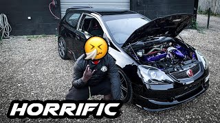 HORRIFIC K20 TURBO OWNER SCARED [upl. by Charleton]