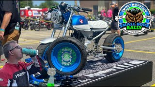 Custom Built Honda Monkey  1st place amp Peoples Choice Winner at SMSBR 2024 [upl. by Brunk639]