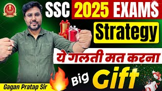 2025 Exams Strategy 🔥  BIG GIFTS 🎁  SSC Maths By Gagan Pratap Sir ssc cgl ssccgl [upl. by Castra]