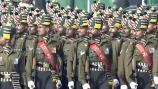 Republic Day Parade 2019  Madras Regiment [upl. by Jake]