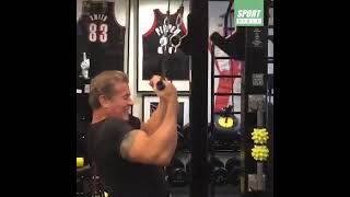 stallone training at 75 Years old  Amazing tribute Mirko Rosa [upl. by Ayotahc]