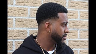 HOW TO CUT A LOW BALD FADE with AFRO  barberjdub [upl. by Michaeu889]