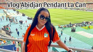 Vlog ABIDJAN Pendant la CAN 🧡🤍💚 [upl. by Gerger428]