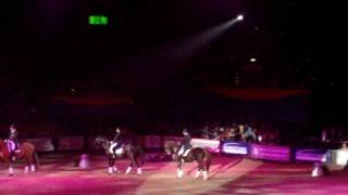 katie price dressage at hoys 08 [upl. by Aylatan]