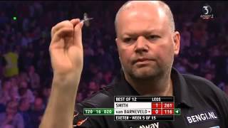 Raymond van Barneveld vs Michael Smith 5th Week Premier League Darts 2016 [upl. by Nnylatsyrk242]