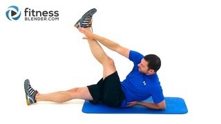 Quick 100 Rep Abs Workout  Intense Ab Workout at Home [upl. by Amoeji]