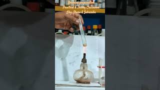 Bromine preparation  funny chemistry experiment shorts subscribe [upl. by Dis]