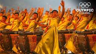 The sound of 2008 people drumming to the same beat  Opening Ceremony Beijing 2008 [upl. by Cand329]