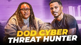 From Army to 6 Figure DoD Cyber Threat Hunter ft Kajhon Soyini  DayInMyTechLife Ep 11 [upl. by Malamud181]