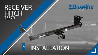 2015 Chrysler Town Country VanMinivan Hitch Installation  Draw•Tite®  75579 [upl. by Aeet]