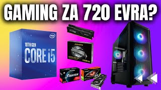 INTEL RAČUNAR za GAMING za svega 720 EVRA  Da li je dovoljno dobar da opravda cenu [upl. by Einapets870]