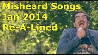 Misheard Song Lyrics Jan 2014 [upl. by Bluhm322]