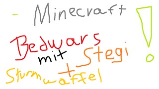 ENDLICH WIEDER MINECRAFT  XXL Folge Minecraft BEDWARS mit Stegi amp Sturmwaffel [upl. by Hafirahs]