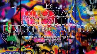 Coldplay amp Rihanna  Princess Of China Official Audio with Lyrics [upl. by Brion579]