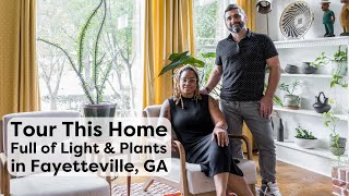 Tour This Eclectic ArtFilled Home in Georgia  Home Tours  HGTV Handmade [upl. by Peednama]