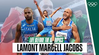 So how did Marcell Jacobs get to the Olympics 🇮🇹  LifeBeforeTheOlympics [upl. by Estele]