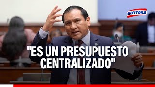 🔴🔵Flavio Cruz ante sustentación del proyecto de presupuesto 2024 quotEs un presupuesto centralizadoquot [upl. by Devin]