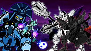 The Battle Cats  White Knight Cyclops  Black Knight Kyklops [upl. by Ernaldus965]