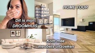 Home tour amp Meubels uitzoeken🏠🤎 [upl. by Nihahs]