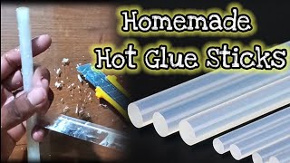 How to Make Glue Stick At Home  Homemade Glue sticks  Glue stick [upl. by Andromada]