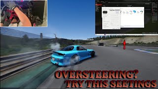 Realistic Assetto corsa FFB DRIFT Settings 2023 Steering Wheel Settings [upl. by Rebmat]