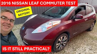 Testing A 2016 Nissan Leaf as a Commuter Car Is it Still Practical after 8 years [upl. by Adelaide]