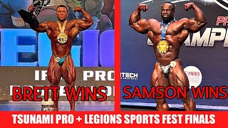 Brett Wilkin Wins Legion Sports Fest  Samson Dauda Wins Tsunami Pro Both Finals Recaps and Results [upl. by Kissel]