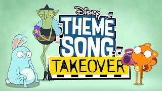 Barry Helen Candle amp MORE Takeover Kiffs Theme Song 🎶  Theme Song Takeover  disneychannel [upl. by Pammi]